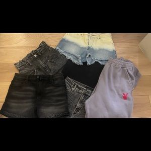 Bundle of new pairs of jeans